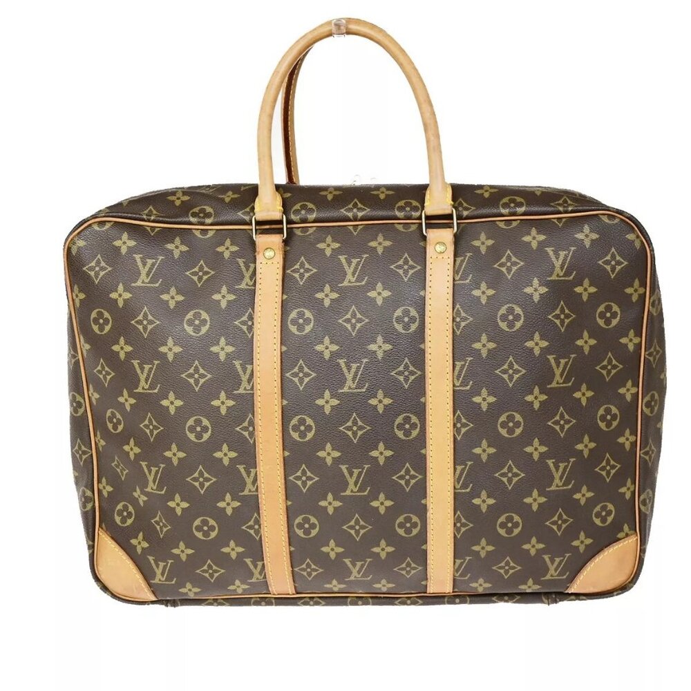 LOUIS VUITTON Sirius 45 Travel Hand Bag Monogram Leather Brown - Picture 4 of 15